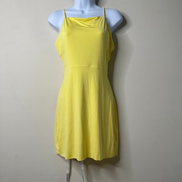 Mistress Rocks 'DANGER ZONE' Sherbet Lemon Mini Dress Women's Large NEW - Picture 3 of 9